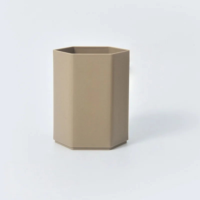 Office Desk Pen Holder - Simple and Durable, Suitable for Home Office, Dormitory, Learning Supplies Storage, and Desktop Storage