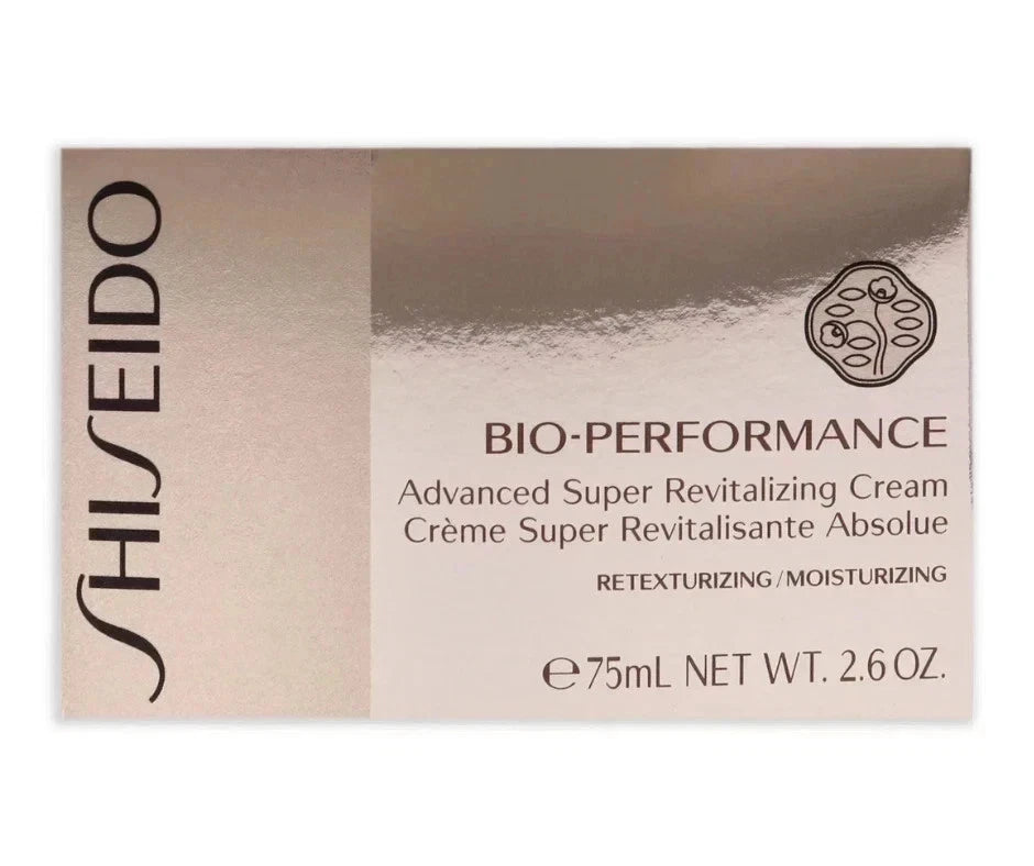 Shiseido Bio Performance Advanced Super Revitalizing Cream 2.6oz/75ml NEW IN BOX