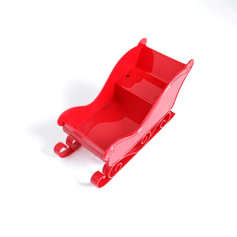 Mini Cute Sleigh Ornament for Office Desk Decor Accent Holiday Office Gift Desk Calendar Office Bookshelf Home Decor