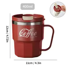Portable Double-Wall Vacuum Insulated Travel Mug | Hot & Cold Coffee Cup