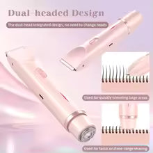 2-in-1 Electric Facial & Body Hair Trimmer