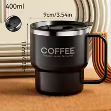 Portable Double-Wall Vacuum Insulated Travel Mug | Hot & Cold Coffee Cup