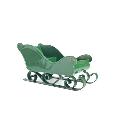 Mini Cute Sleigh Ornament for Office Desk Decor Accent Holiday Office Gift Desk Calendar Office Bookshelf Home Decor