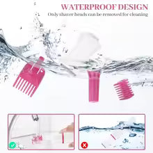 Women Hair Removal Electric Shaving Female Shaving Machine 5 in 1 Multifunction Mini Shaver Trimmer Razor for Eyebrow Underarm
