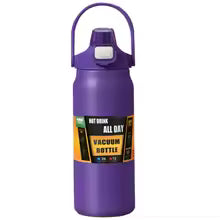 Insulated Stainless Steel Sports Water Bottle with Straw | Hot & Cold Flask