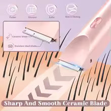 2-in-1 Electric Facial & Body Hair Trimmer