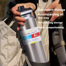 Stainless Steel Insulated Vacuum Flask Water Bottle (600ml / 800ml / 1000ml)