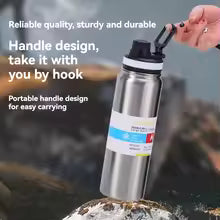 Stainless Steel Insulated Vacuum Flask Water Bottle (600ml / 800ml / 1000ml)