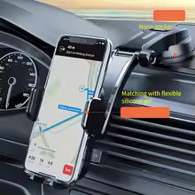 Car Mobile Phone Holder with Dashboard Suction Cup