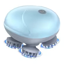 Electric Scalp Massager - Handheld Head Scratcher & Body Massager for Hair Growth, Stress Relief & Pets