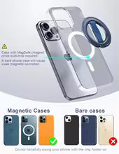 EWA MagOne 3rd Gen Magnetic Phone Grip & Kickstand for iPhone 12–17