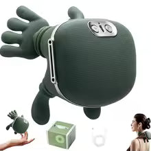 Electric Bionic Neck and Shoulder Massager - Deep Tissue Kneading Pillow with Heat