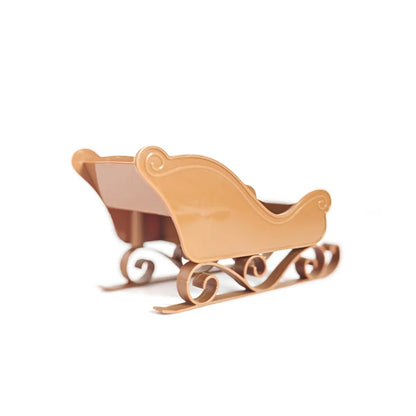 Mini Cute Sleigh Ornament for Office Desk Decor Accent Holiday Office Gift Desk Calendar Office Bookshelf Home Decor