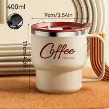 Portable Double-Wall Vacuum Insulated Travel Mug | Hot & Cold Coffee Cup