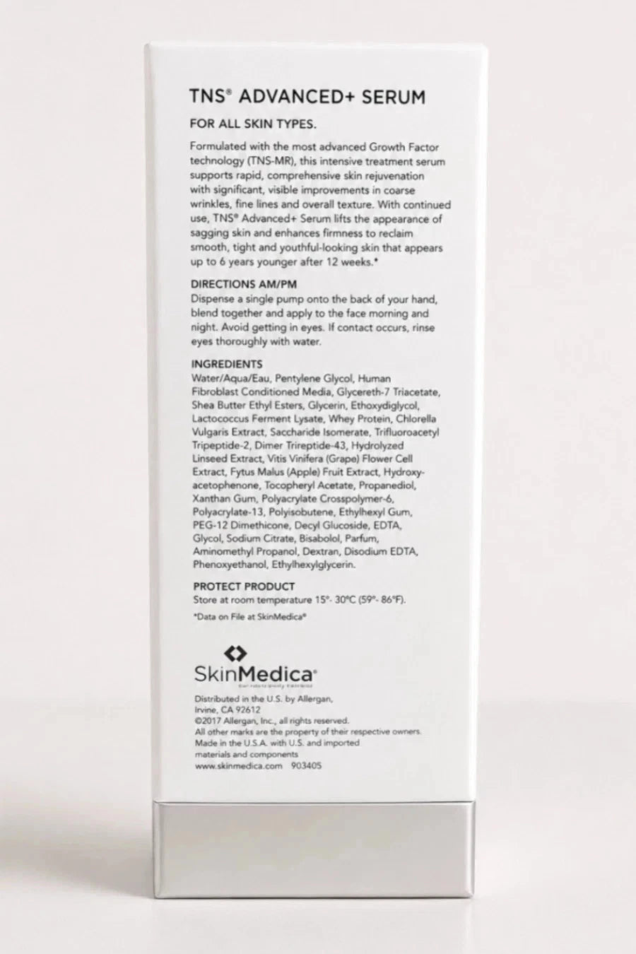 NEW SEAL SkinMedica TNS Advanced Serum - 1oz