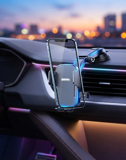 Car Mobile Phone Holder with Dashboard Suction Cup