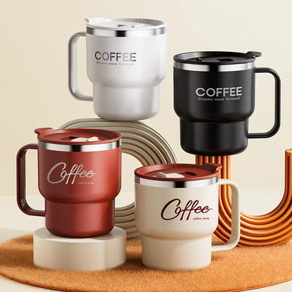 Portable Double-Wall Vacuum Insulated Travel Mug | Hot & Cold Coffee Cup