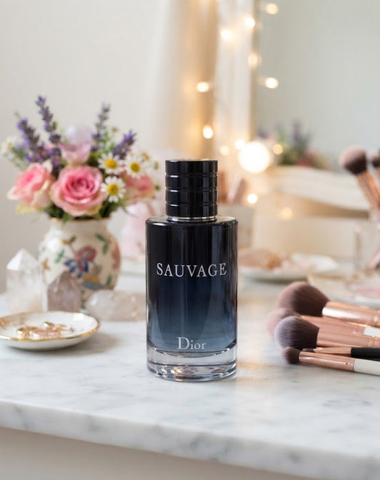 Dior Sauvage Eau de Toilette 3.4 oz / 100ml - Long-Lasting Men's Luxury Cologne Spray