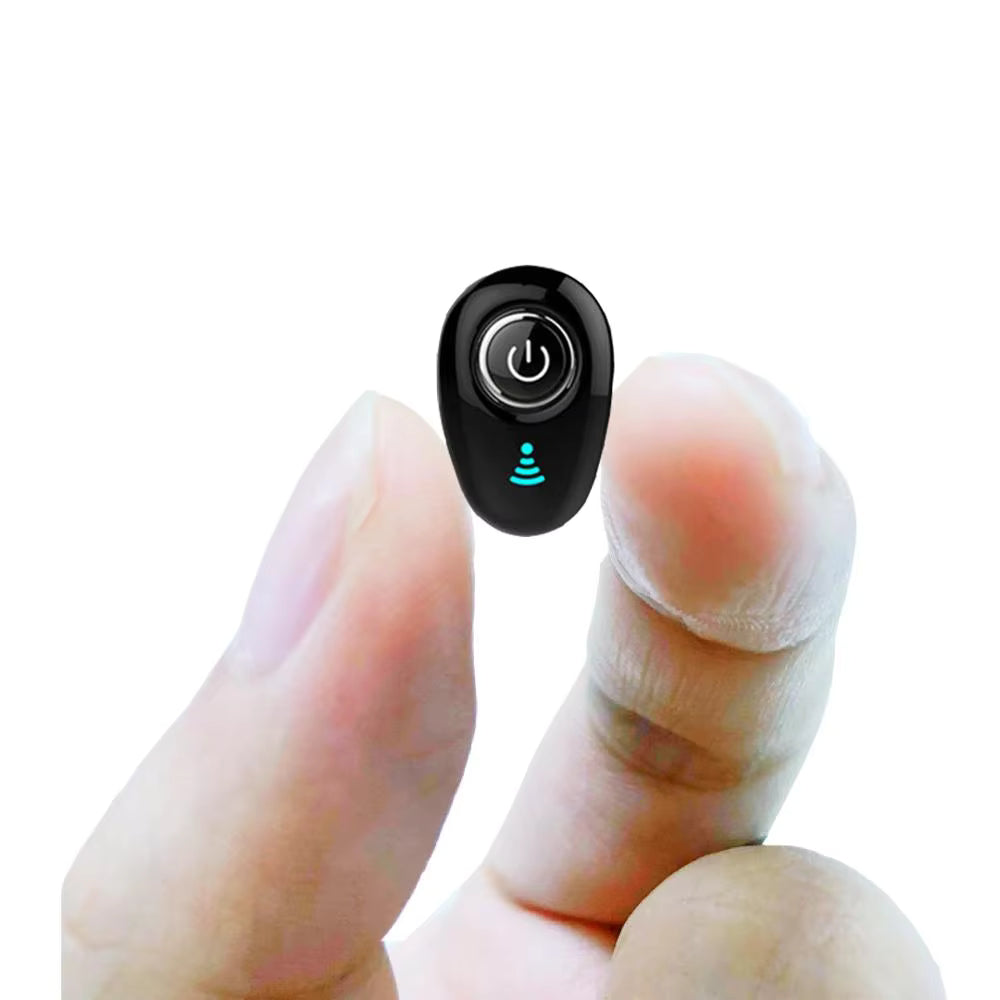 Mini Invisible True Wireless Earphones - Noise Cancelling Bluetooth Earbuds with Mic