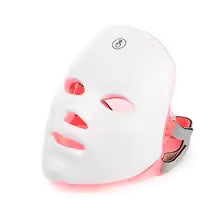7 Colors LED Face Mask Light Therapy - Rechargeable Facial Skin Rejuvenation Device