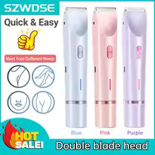 2-in-1 Electric Facial & Body Hair Trimmer