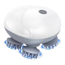 Electric Scalp Massager - Handheld Head Scratcher & Body Massager for Hair Growth, Stress Relief & Pets